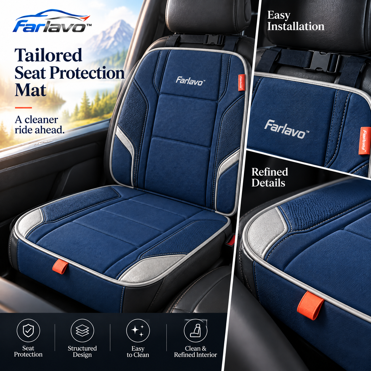 farlavo™ Tailored Seat Protection Mat