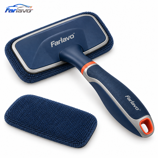 farlavo™ Sculpted Compact Windshield Cleaning Brush