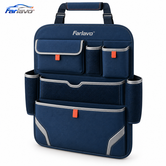 farlavo™ Architectural Multi-Compartment Seatback Organizer
